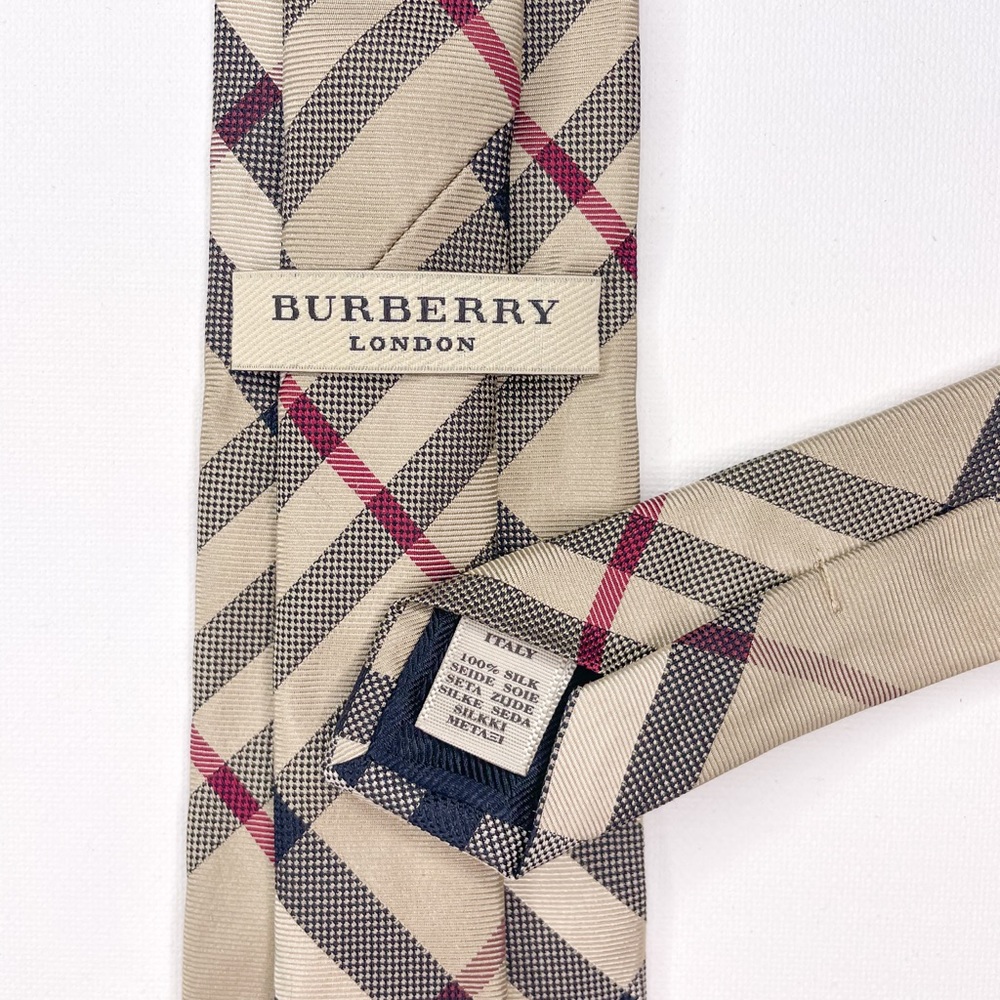 BURBERRY Classic Cut Vintage Check Silk Tie